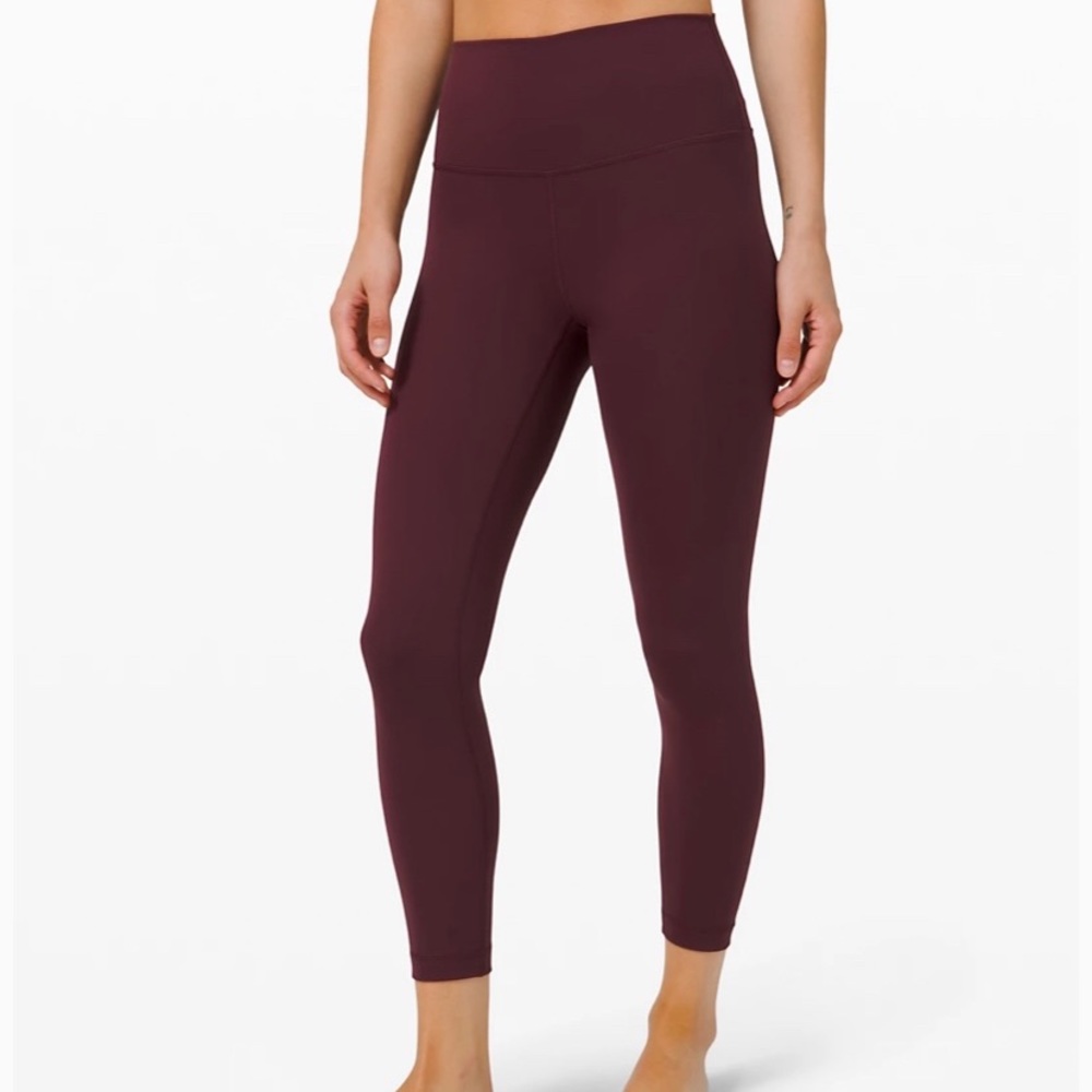 Lululemon Wunder Under Leggings Size 6 25”